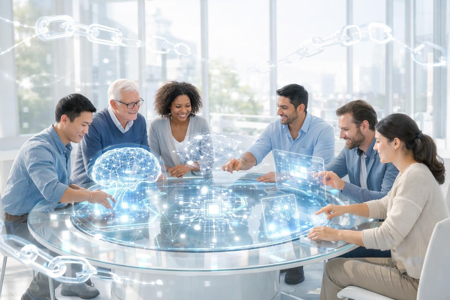 découvrez la conférence à vannes qui explore comment l'intelligence artificielle peut réinventer le numérique en s'appuyant sur la puissance du collectif et de la collaboration.