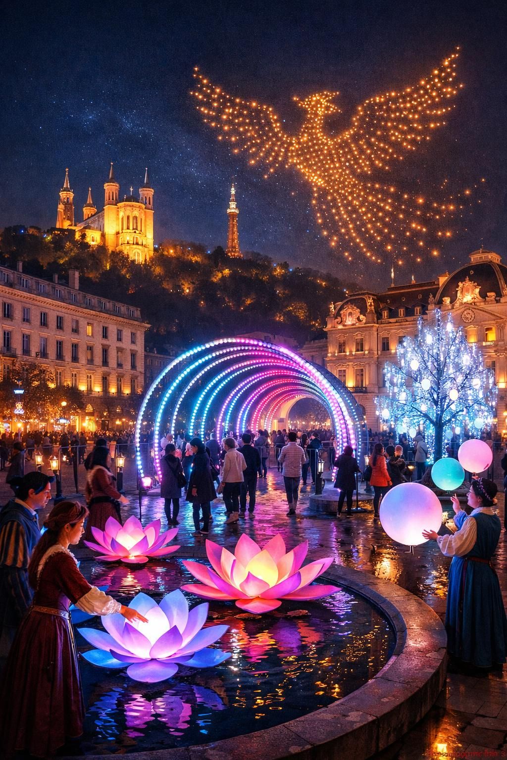 découvrez comment jean-michel aulas et jean-michel jarre intègrent l'intelligence artificielle pour transformer la fête des lumières de lyon en une expérience spectaculaire et innovante.