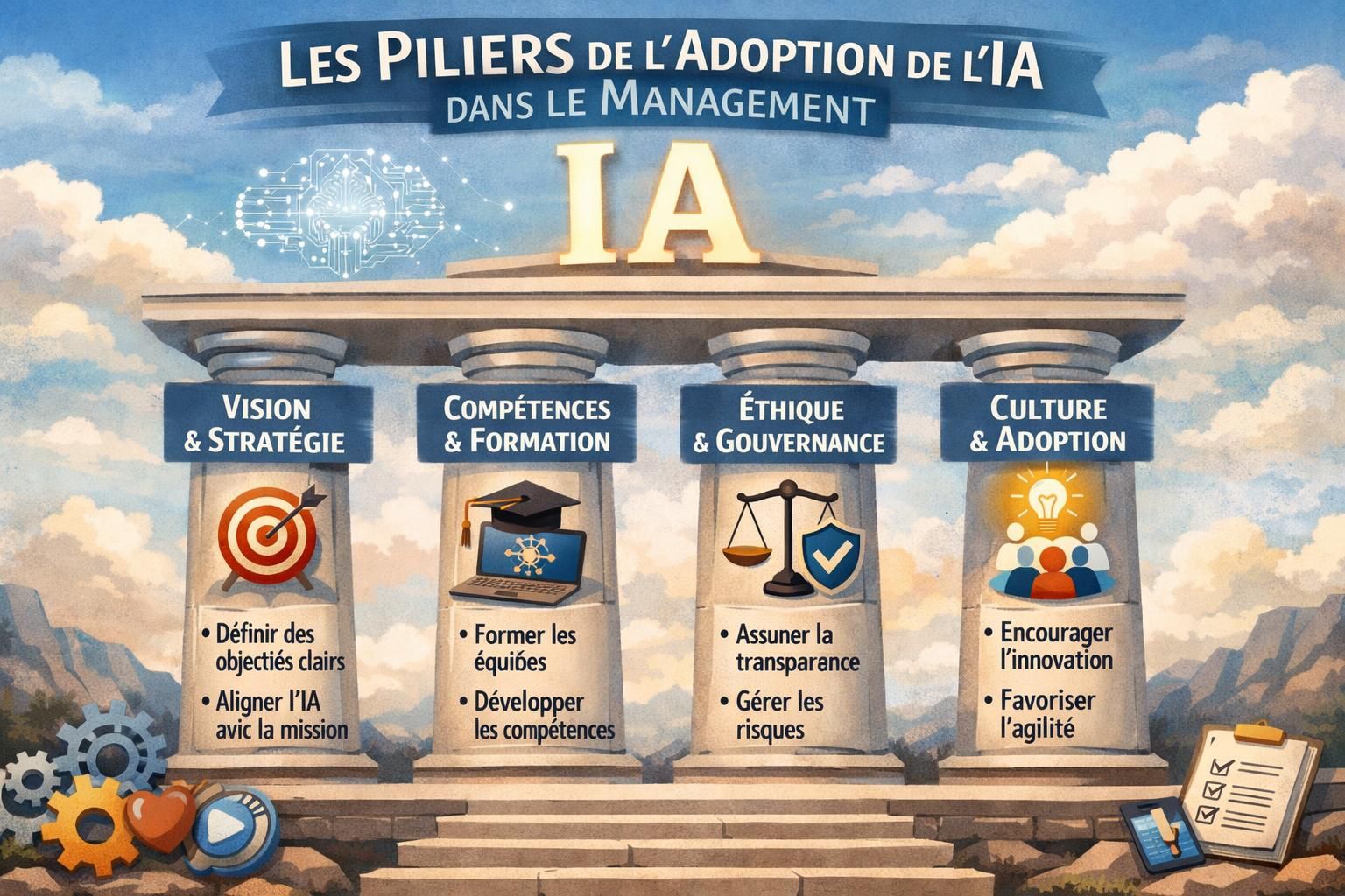 à plougastel-daoulas, 500 dirigeants ont participé à la soirée « intervœux » pour s'inspirer des conseils de cécile dejoux sur l'ia et faire un choix éclairé pour l'avenir de leurs entreprises.