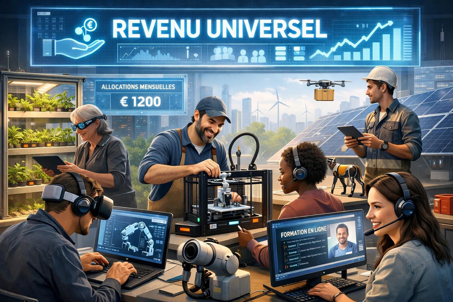 découvrez comment le royaume-uni envisage un revenu universel financé par les géants de la tech pour protéger les travailleurs face aux défis posés par l'intelligence artificielle.