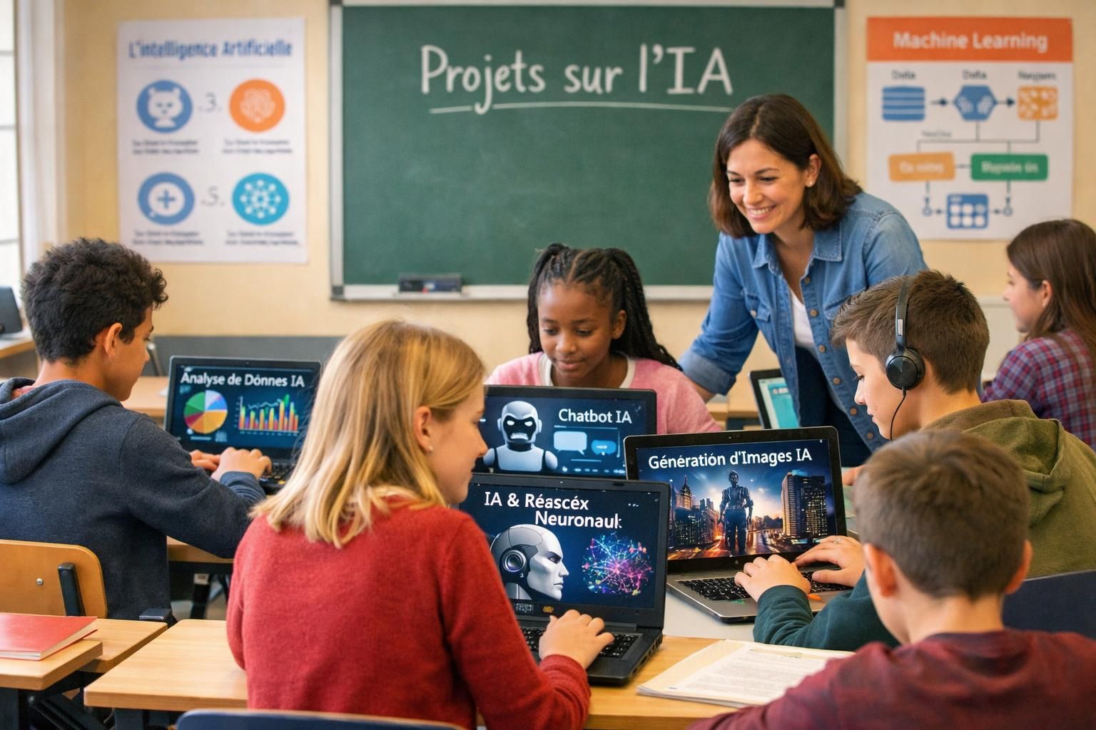 découvrez l'arrivée de l'option intelligence artificielle au lycée françois villon de beaugency avec « ce n’est que des maths ! », une nouvelle opportunité pour les élèves de se former aux technologies de demain.