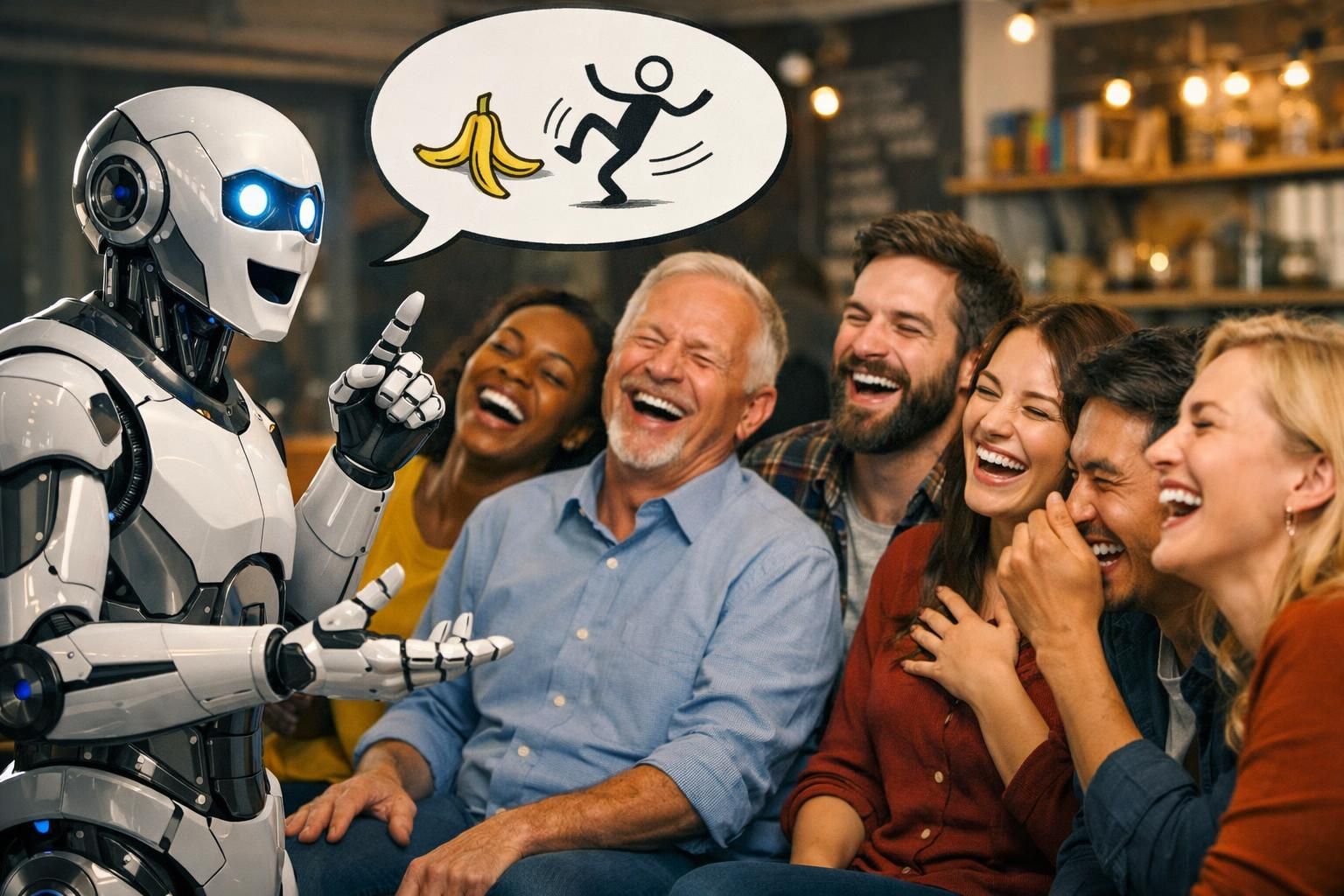 découvrez pourquoi l'humour des robots a du mal à nous faire vraiment rire dans cet édito qui explore les limites et les nuances de l'humour artificiel.