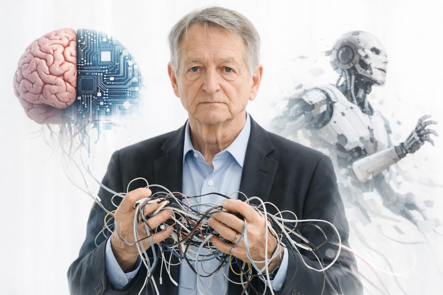 découvrez les mises en garde de geoffrey hinton, pionnier de l'intelligence artificielle, sur les dangers potentiels d'une ia incontrôlée et les enjeux éthiques associés.