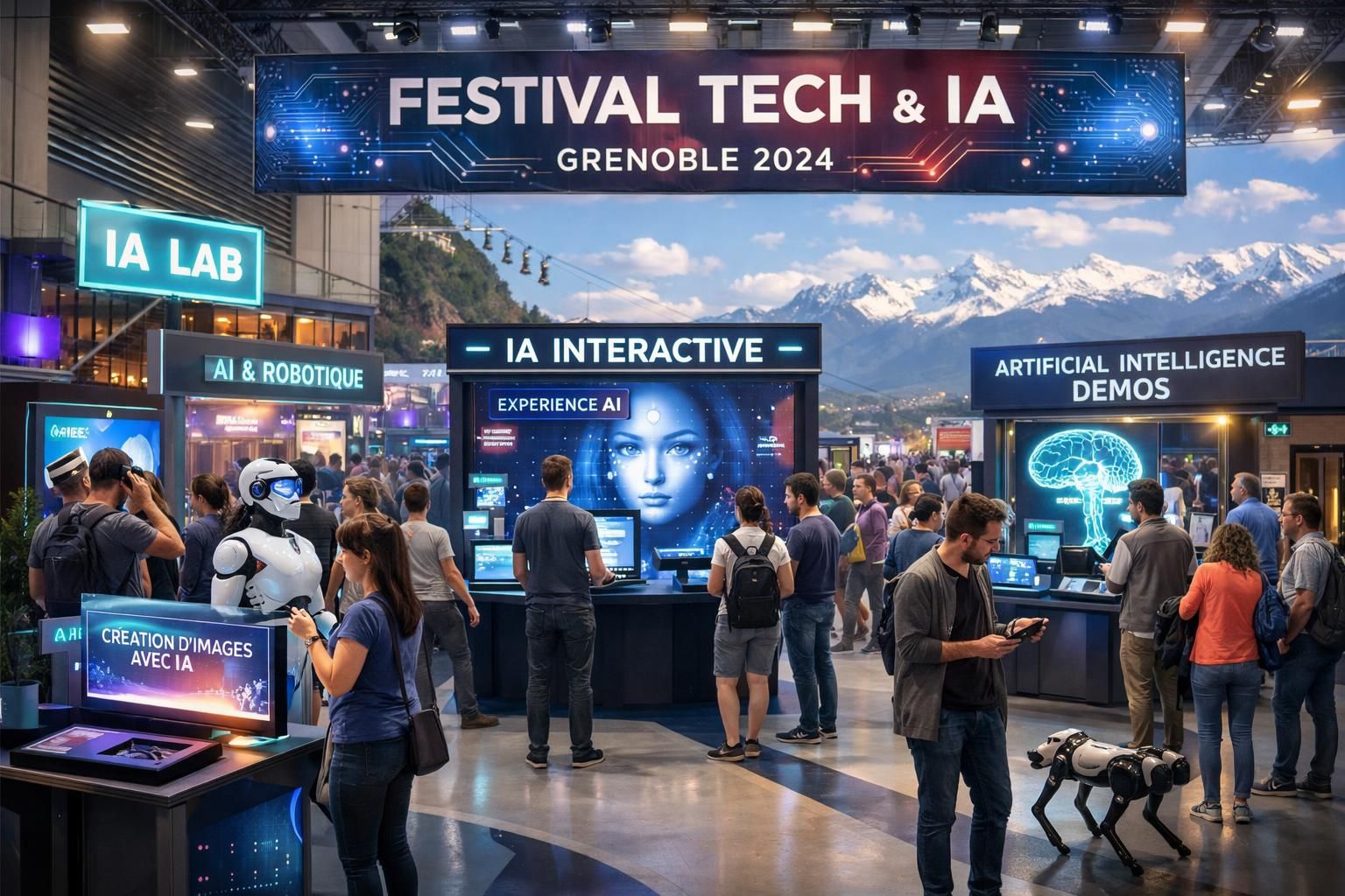 découvrez la 3e édition du tech&fest à grenoble les 4 et 5 février, un événement incontournable mettant l'intelligence artificielle à l'honneur avec des conférences, ateliers et innovations technologiques.