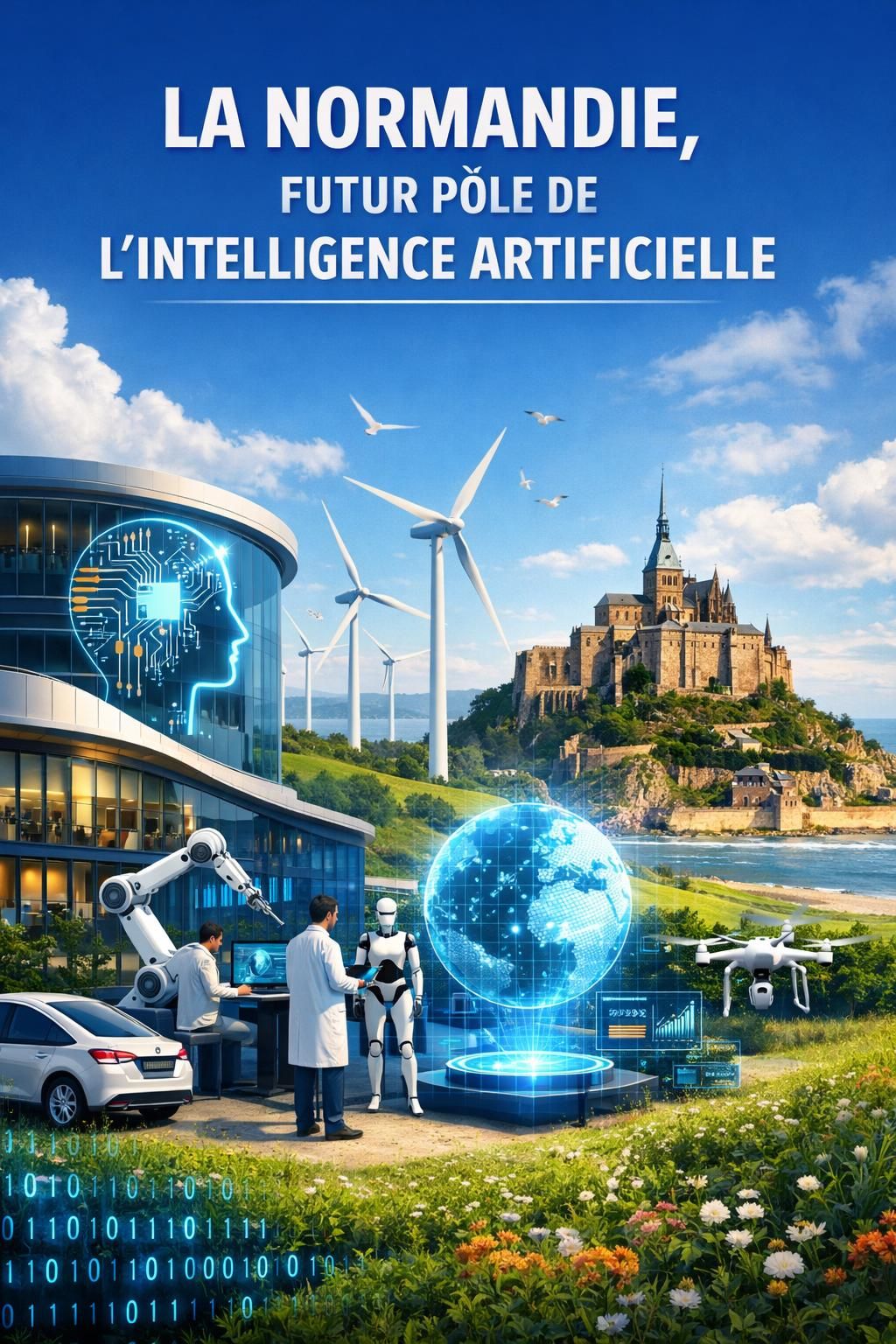 découvrez comment hervé morin mise sur l'intelligence artificielle et les énergies renouvelables en normandie pour construire un avenir décarboné et durable.