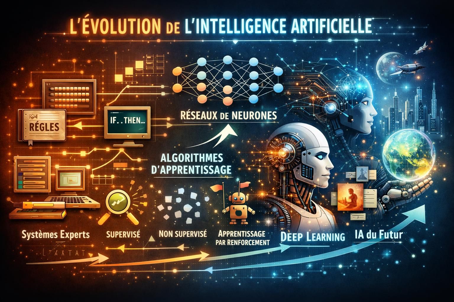 découvrez les enjeux, les opportunités et les limites de l'intelligence artificielle, un service fondamental qui transforme notre quotidien et repousse les frontières technologiques.