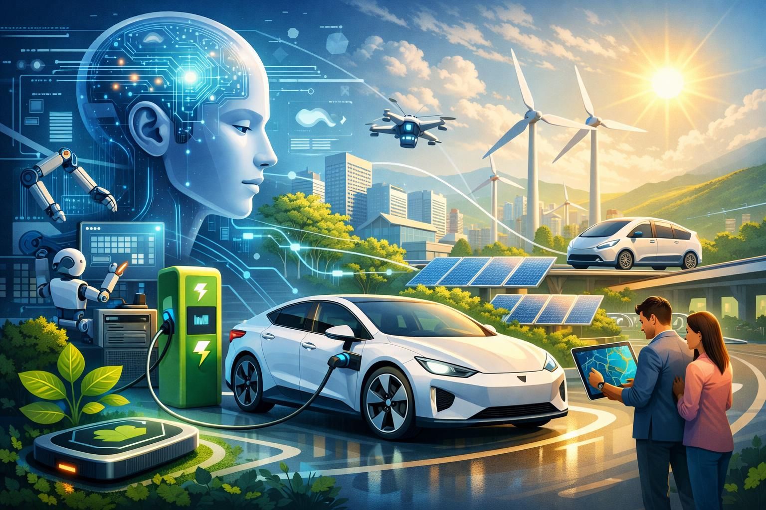 découvrez comment la rapide évolution de l'intelligence artificielle s'inspire des leçons clés de la révolution de la voiture électrique pour transformer notre avenir technologique.