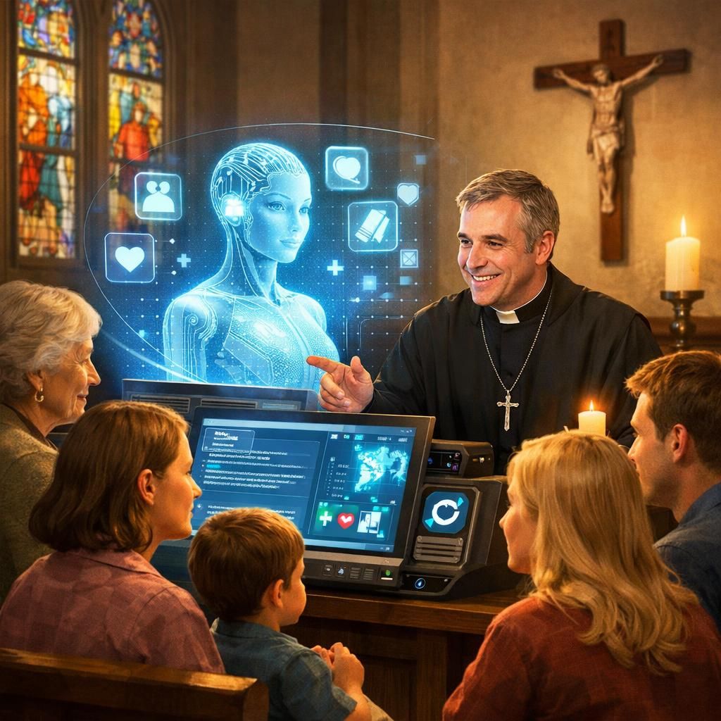 découvrez comment l'intelligence artificielle devient un allié innovant pour les prêtres, enrichissant leur mission spirituelle et favorisant un accompagnement moderne et personnalisé.