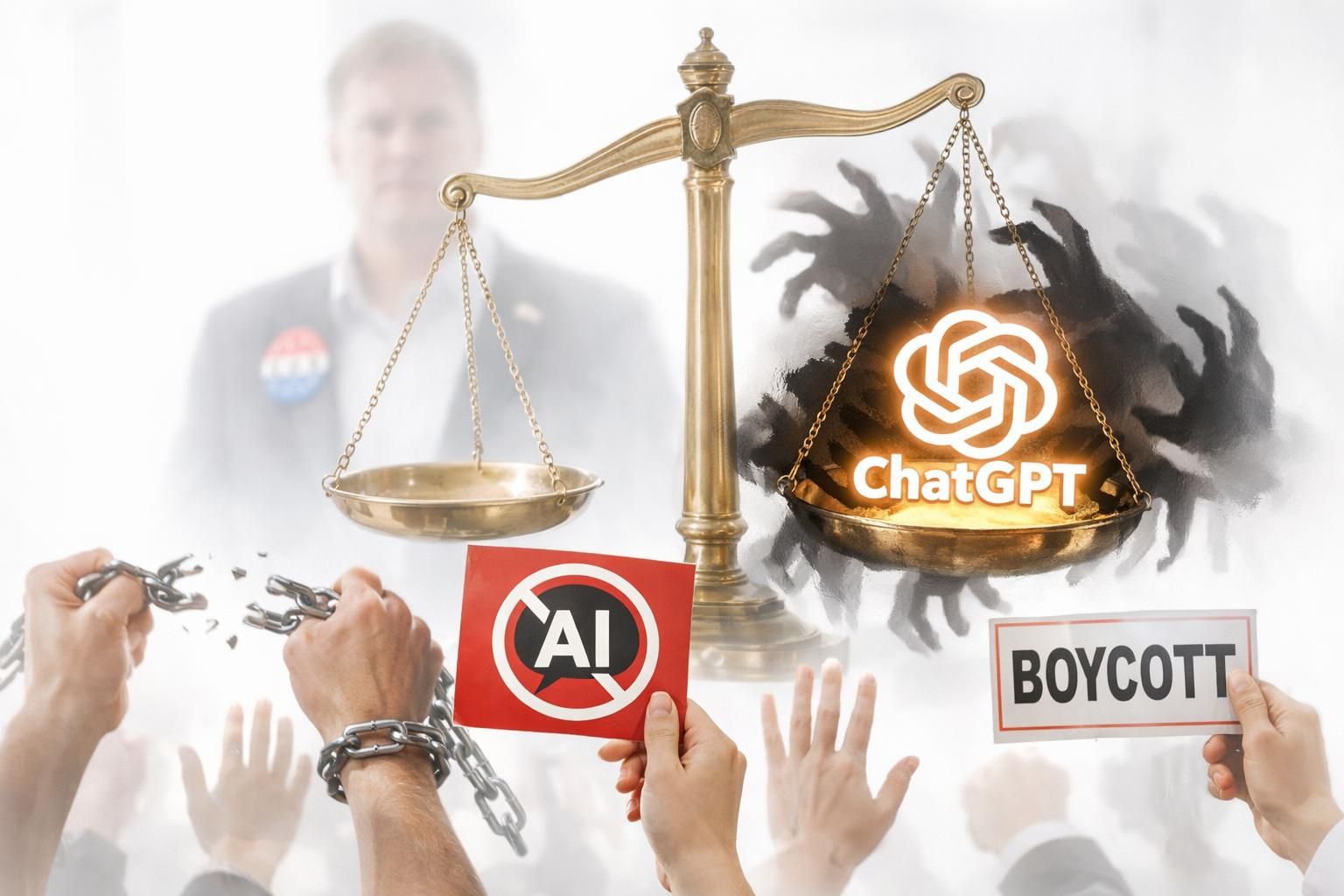 découvrez « quitgpt », un mouvement appelant au boycott de chatgpt, l'intelligence artificielle controversée soutenue par un cofondateur pro-trump.