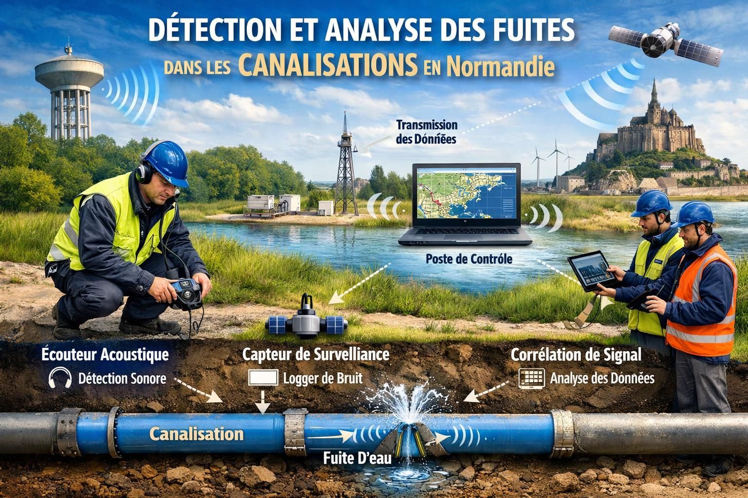 découvrez comment la normandie intègre l'intelligence artificielle pour révolutionner la gestion durable de l'eau et des déchets, alliant innovation technologique et protection de l'environnement.