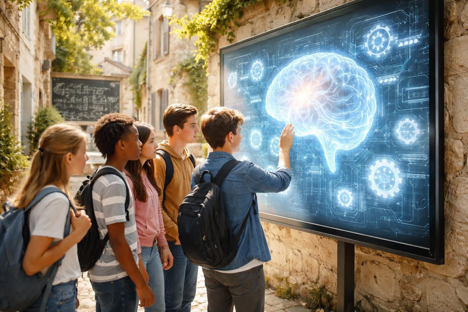 à ruelle-sur-touvre, des lycéens s’initient aux enjeux de l’intelligence artificielle à travers des ateliers éducatifs, explorant les impacts et les opportunités de cette technologie innovante.
