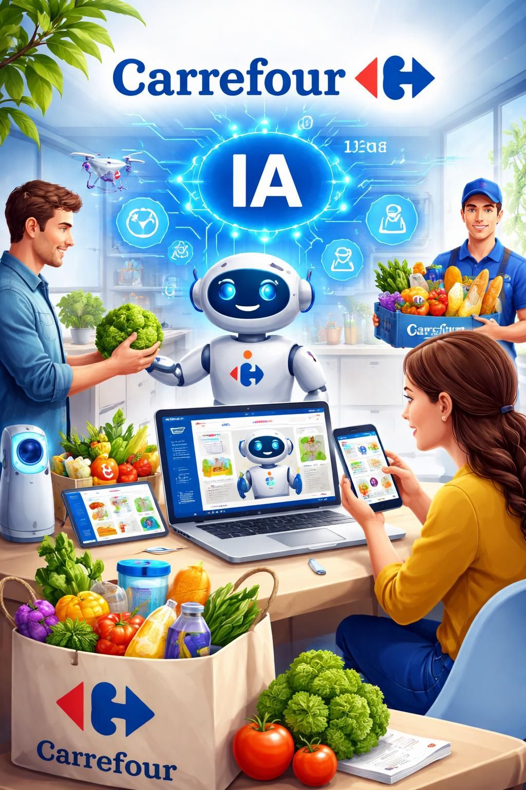 découvrez comment carrefour révolutionne vos courses en vous permettant de faire vos achats directement avec chatgpt, pour une expérience simple et rapide.