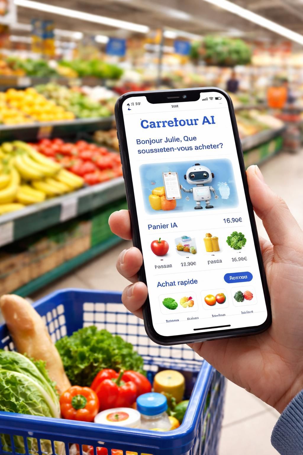 découvrez comment carrefour révolutionne vos courses avec une application innovante d'intelligence artificielle, pour une expérience rapide, simple et personnalisée.