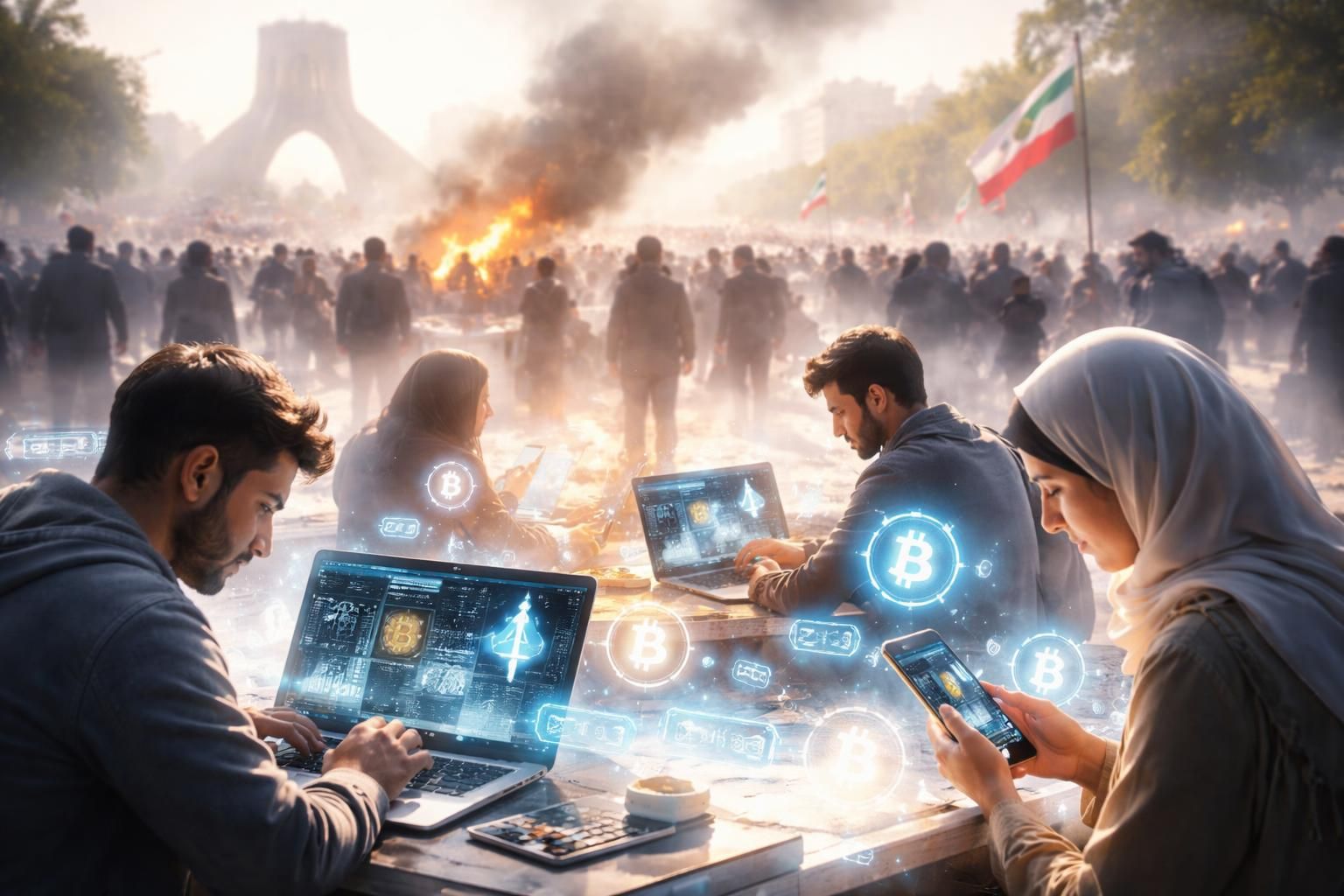 découvrez comment les plateformes crypto fonctionnant 24h/24 gagnent en popularité face aux échanges hors marchés dans le contexte du conflit en iran.