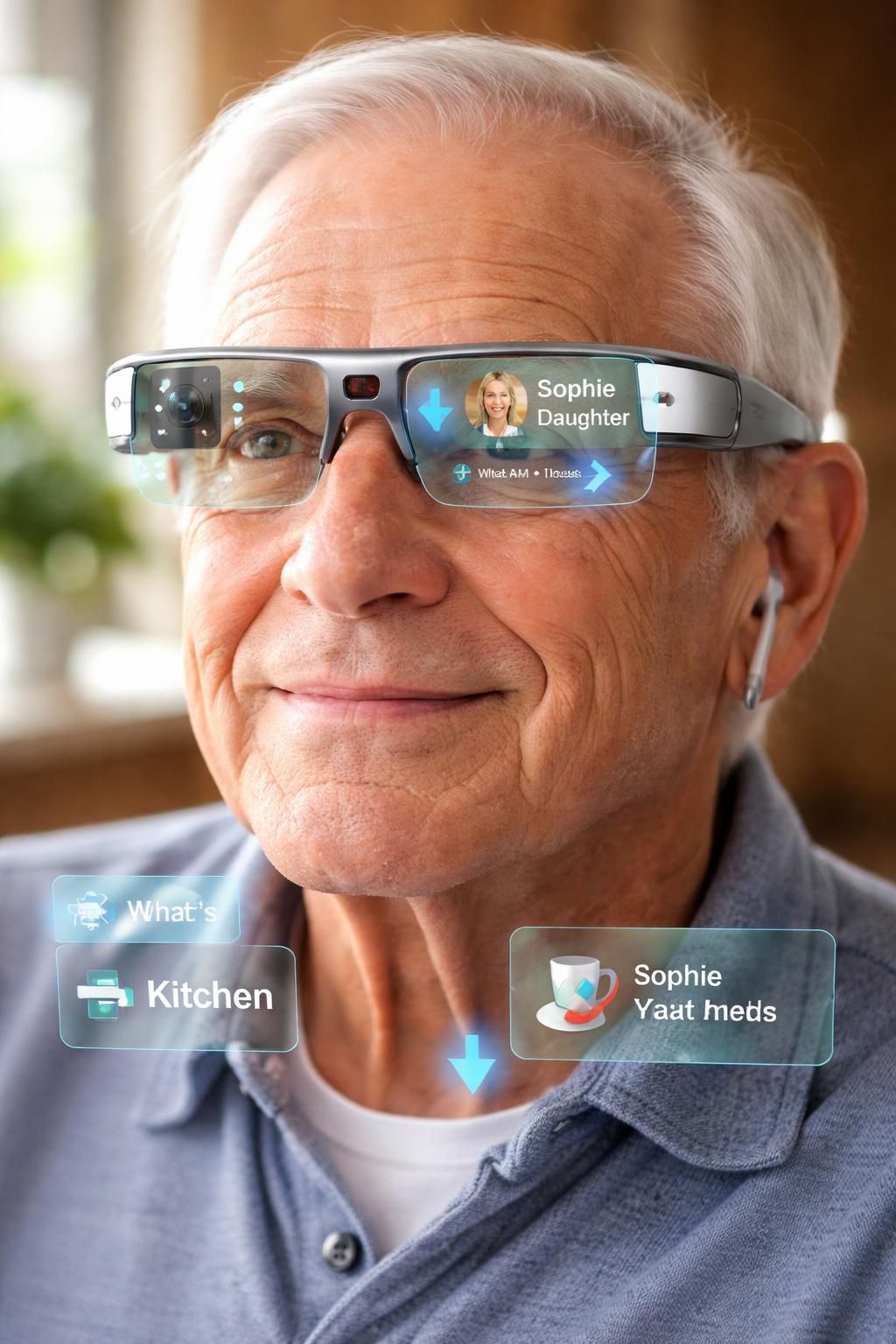 découvrez comment des lunettes intelligentes dotées d'intelligence artificielle aident les personnes atteintes de démence à retrouver leur autonomie et leur liberté au quotidien.