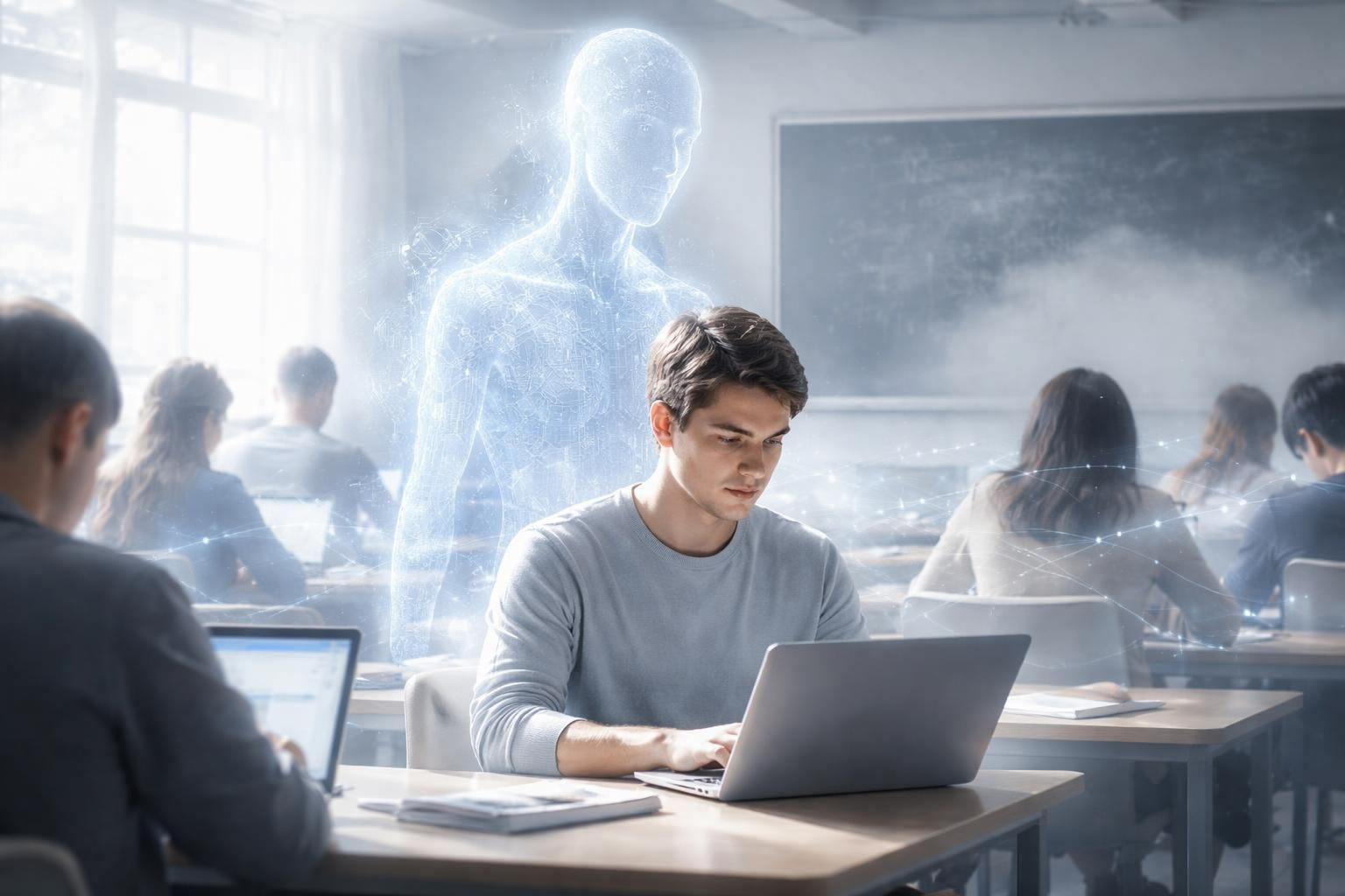 découvrez comment l'intelligence artificielle à l'université dépasse le simple problème de la triche pour révéler une menace plus insidieuse et complexe pour l'éducation.