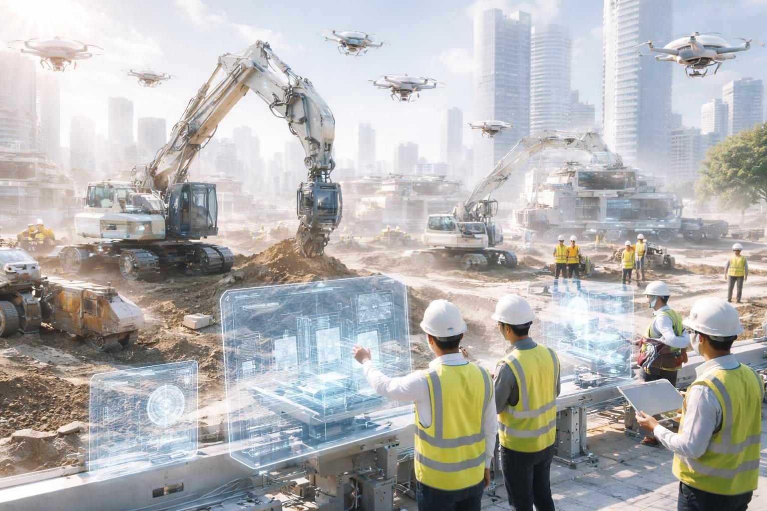 découvrez comment l'intelligence artificielle et les drones transforment les métiers du bâtiment et des travaux publics en apportant innovation, efficacité et sécurité sur les chantiers.