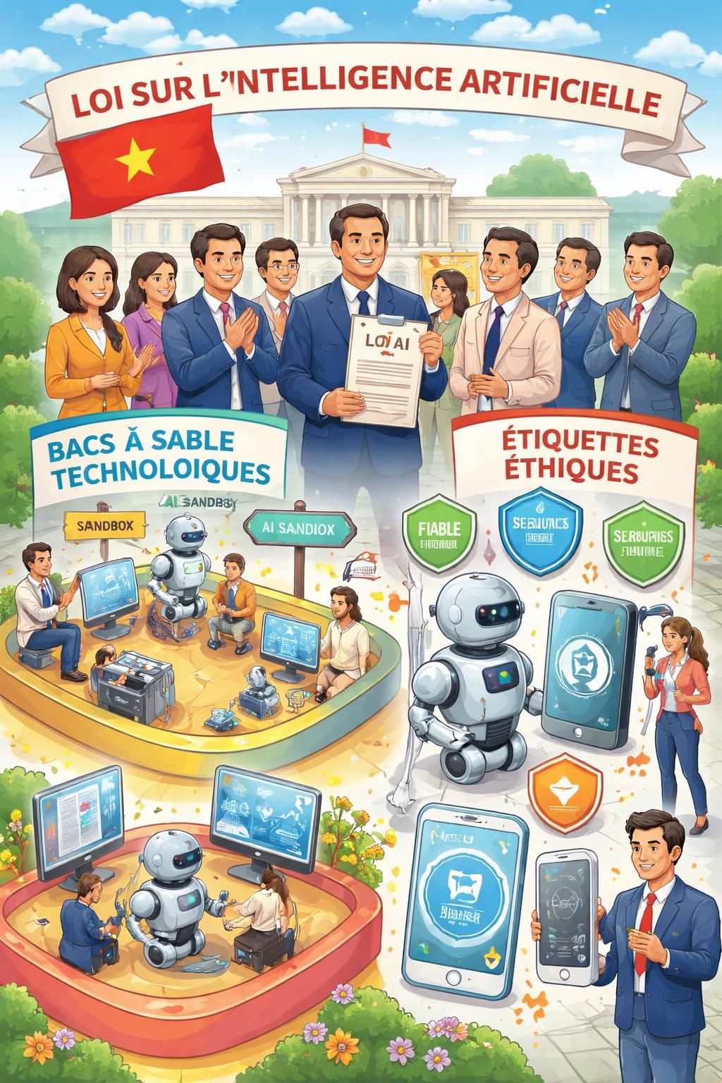 découvrez comment le vietnam révolutionne l'intelligence artificielle avec l'adoption d'une nouvelle loi innovante, visant à encadrer et stimuler le développement de l'ia dans le pays.