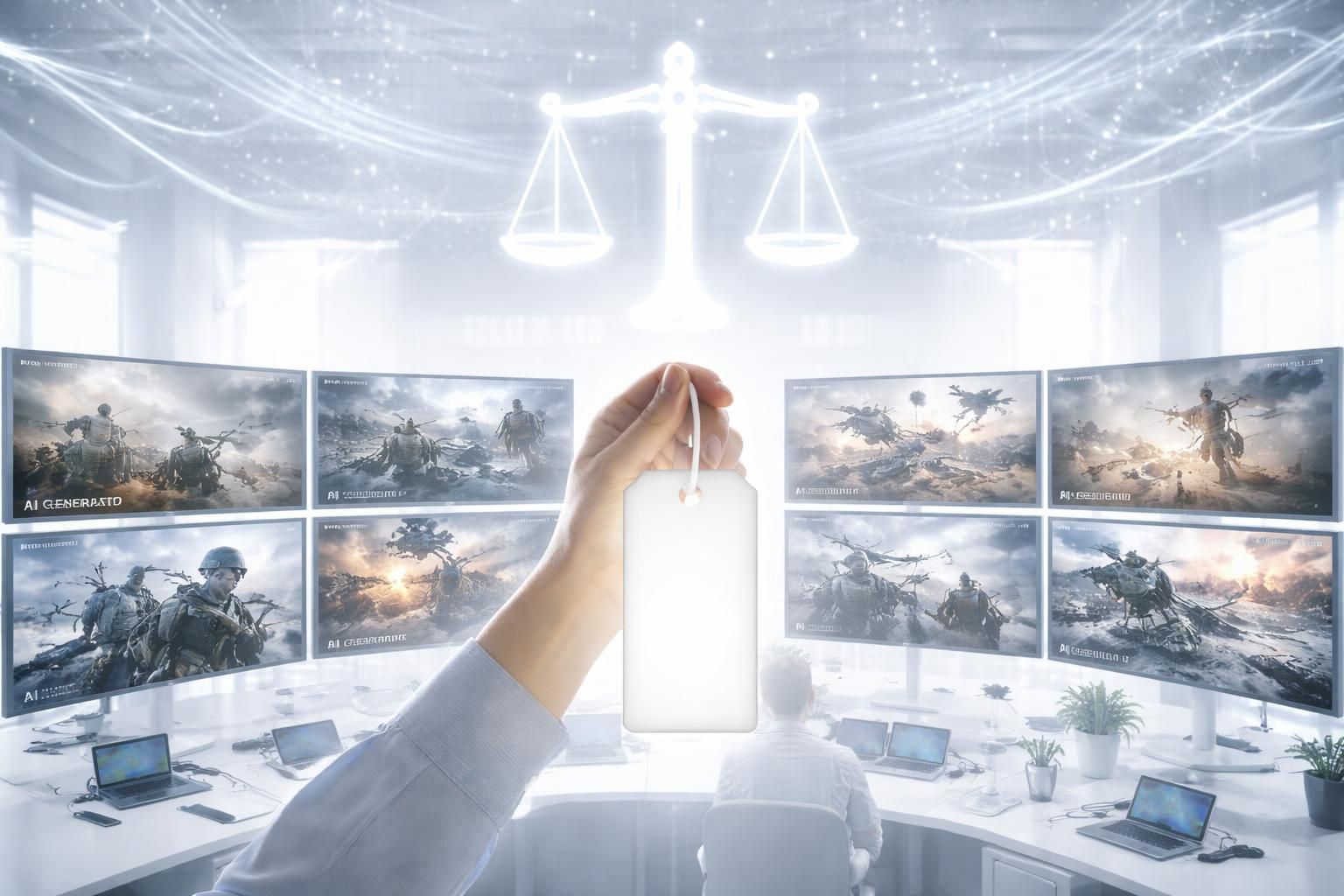 le réseau x impose l'étiquetage obligatoire des vidéos de guerre générées par intelligence artificielle, sous peine de sanctions strictes pour lutter contre la désinformation.