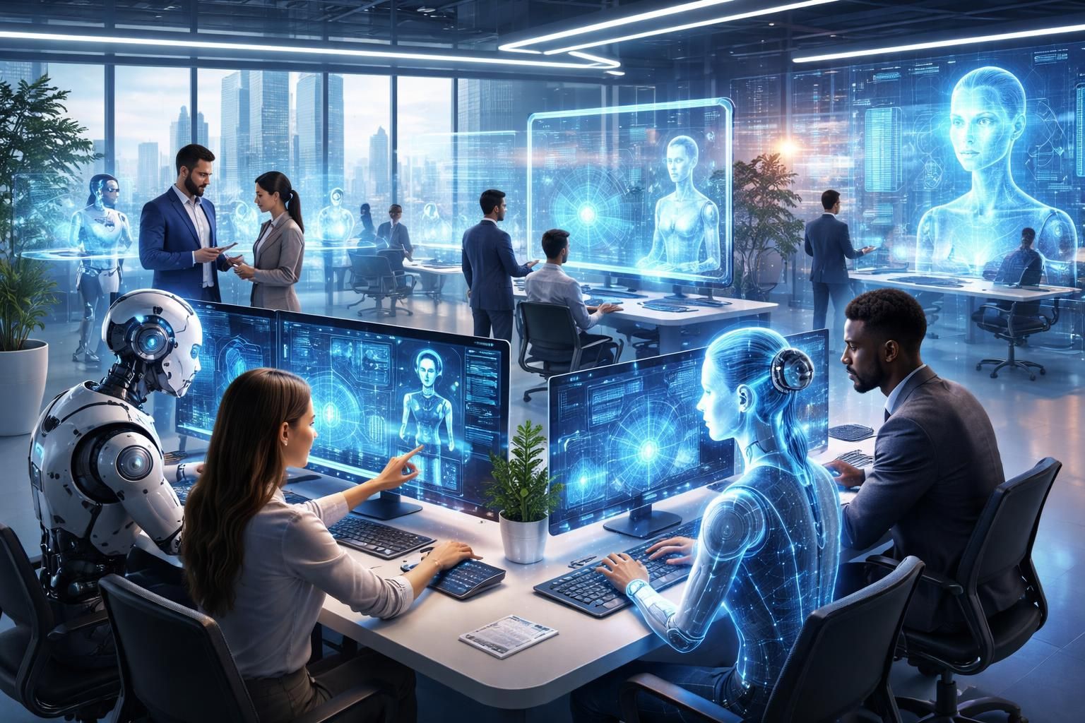 découvrez comment l'intelligence artificielle révolutionne notre quotidien en nous libérant des contraintes du travail et de la consommation, pour un avenir plus libre et épanouissant.