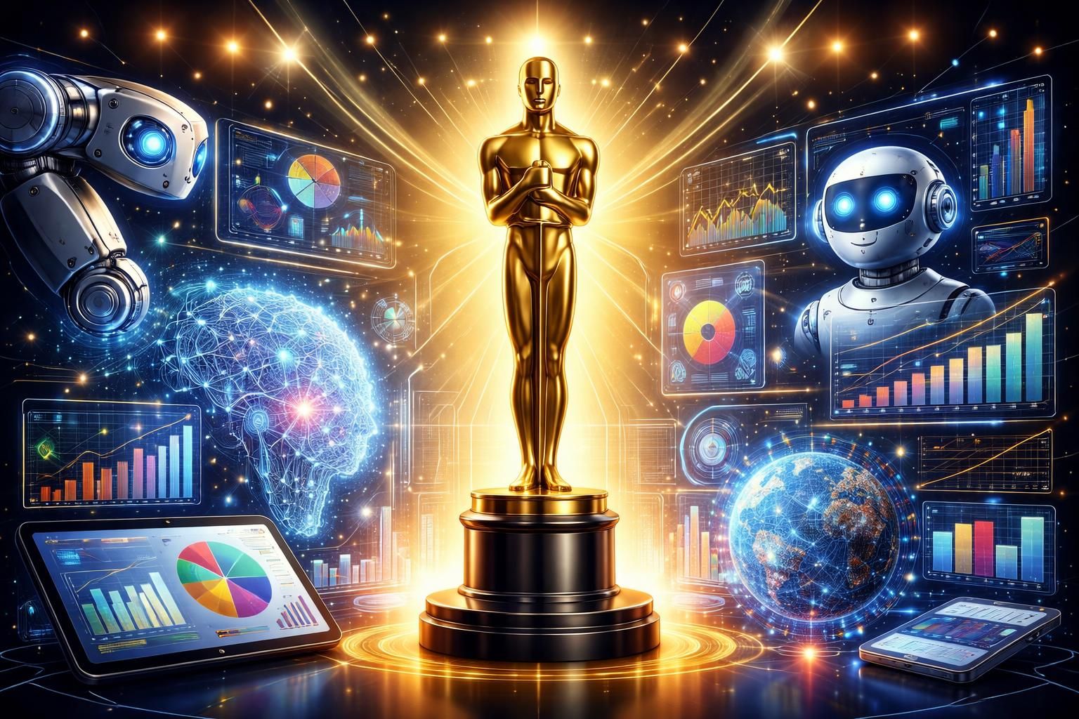 découvrez si les intelligences artificielles et les analyses statistiques ont réussi à prédire les gagnants des oscars cette année et comparez leurs performances avec les résultats officiels.