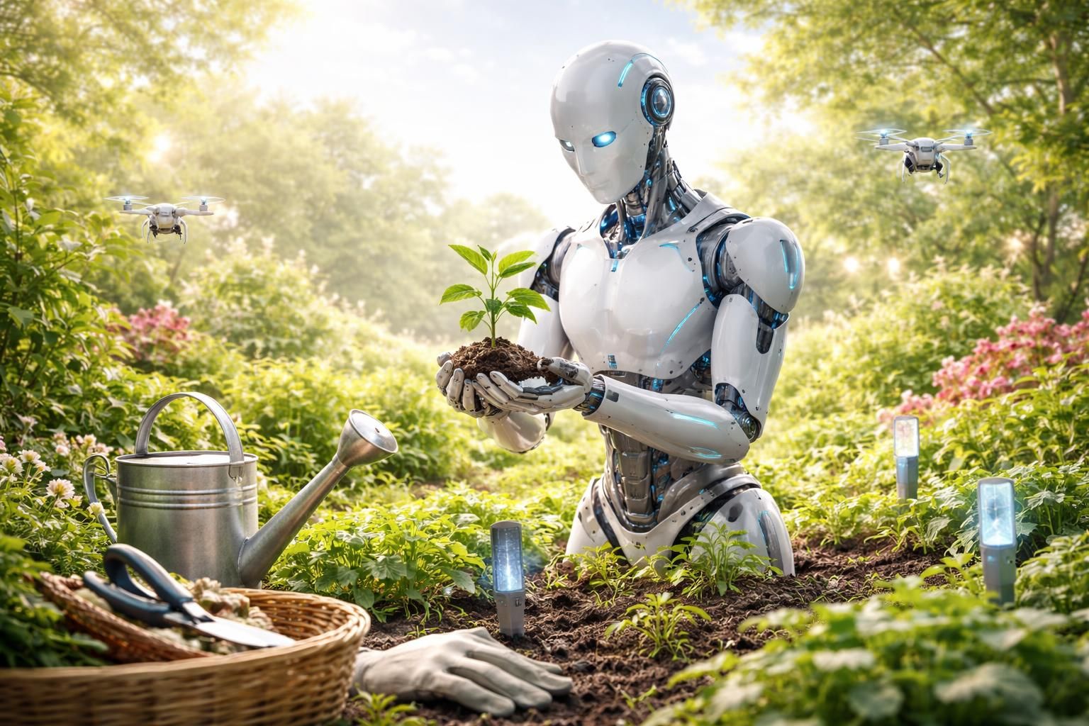 découvrez comment l'intelligence artificielle transforme le jardinage, entre mythes et réalités incontournables, et ce que cela signifie pour l'avenir de nos espaces verts.