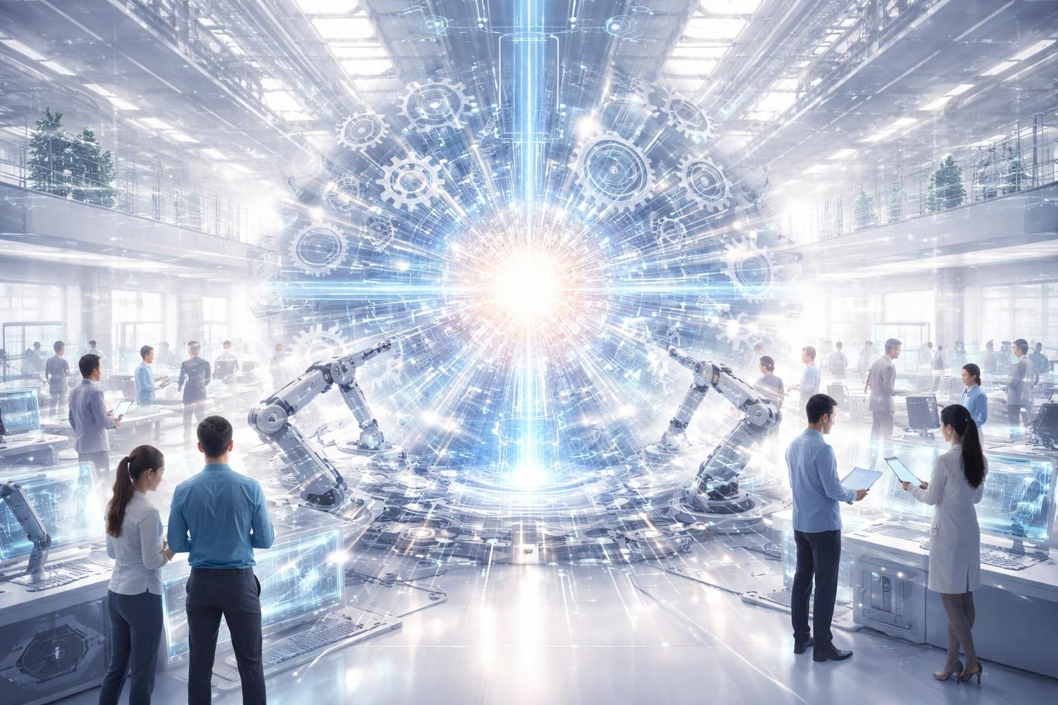 découvrez comment l'intelligence artificielle agit comme un puissant catalyseur, révolutionnant la transformation organisationnelle et optimisant les performances des entreprises.