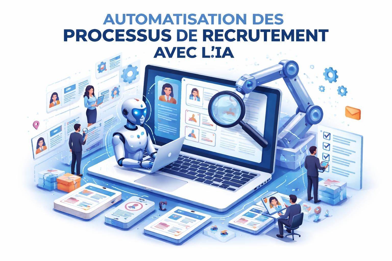 découvrez comment l’intelligence artificielle révolutionne le recrutement en optimisant les processus, améliorant la sélection des candidats et offrant un avantage concurrentiel aux entreprises.