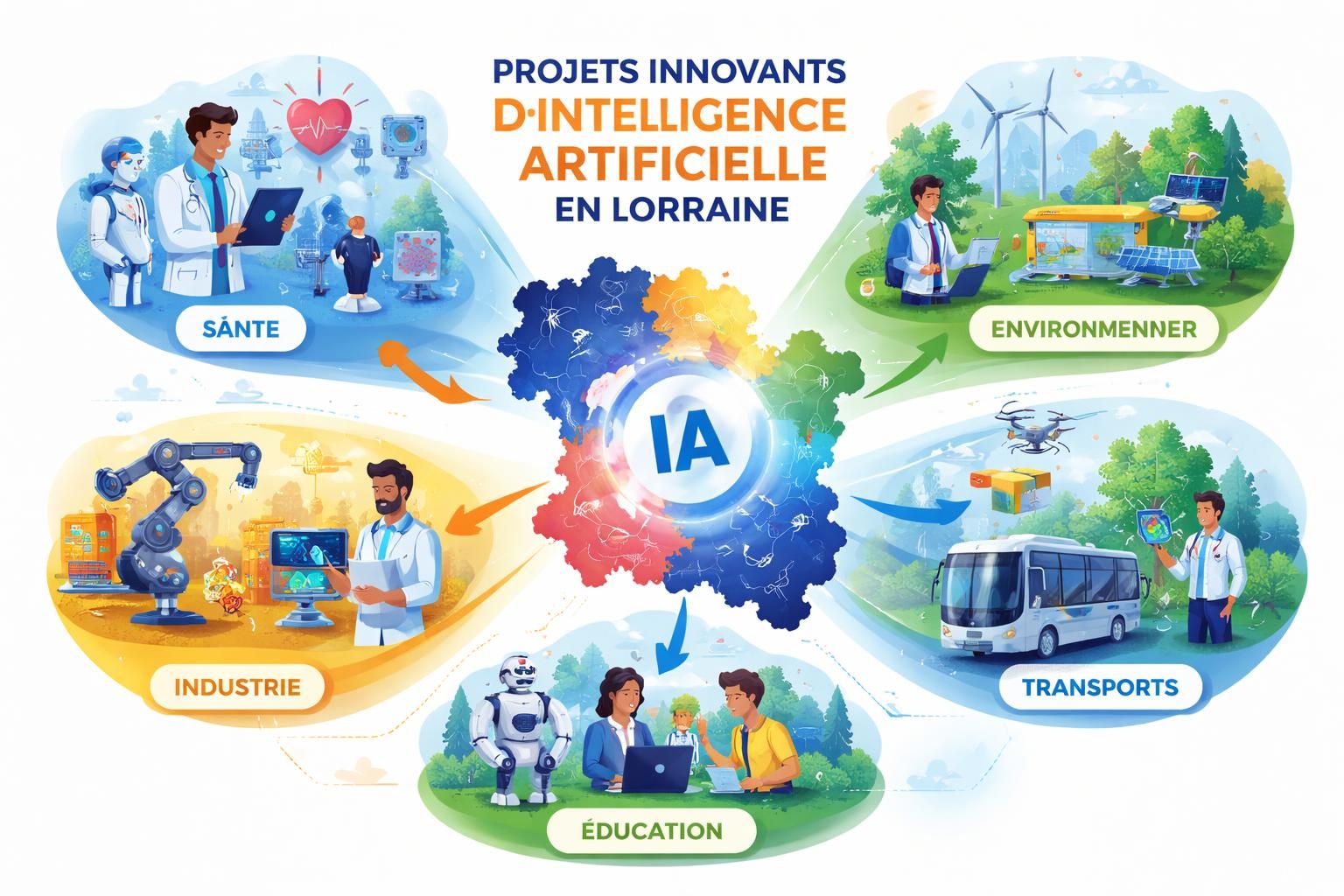découvrez comment les collectivités et administrations locales de lorraine utilisent l'intelligence artificielle de manière innovante pour améliorer les services publics et transformer le territoire.