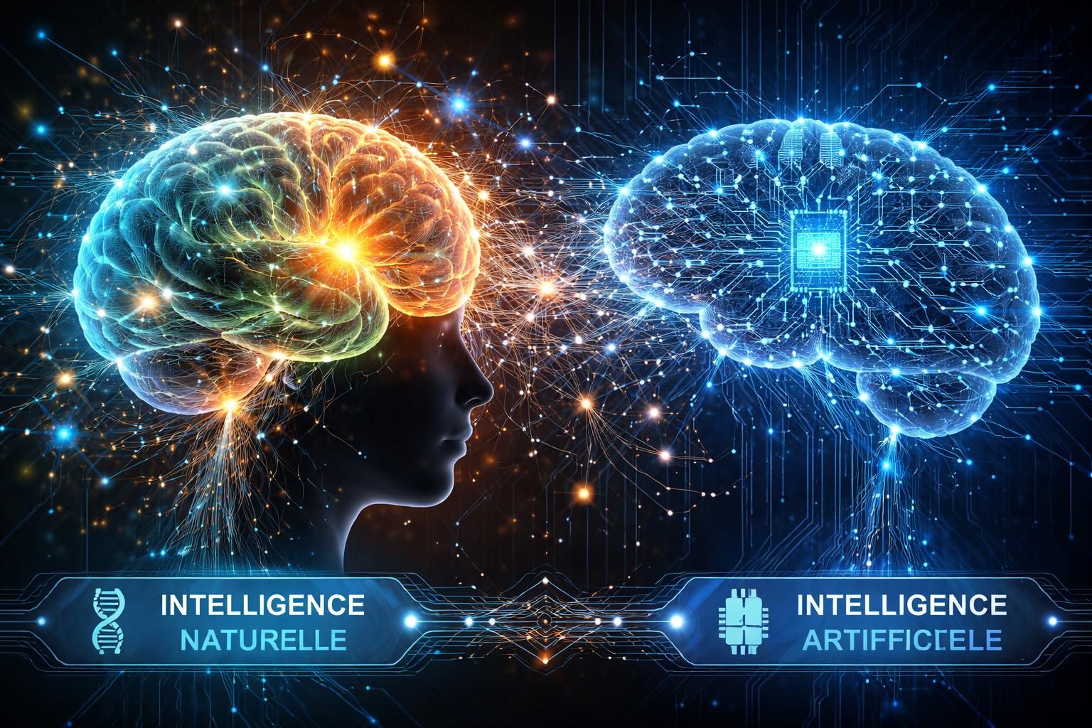 participez à notre café citoyen pour explorer les interactions entre intelligence naturelle et intelligence artificielle, un échange enrichissant entre technologie et humanité.