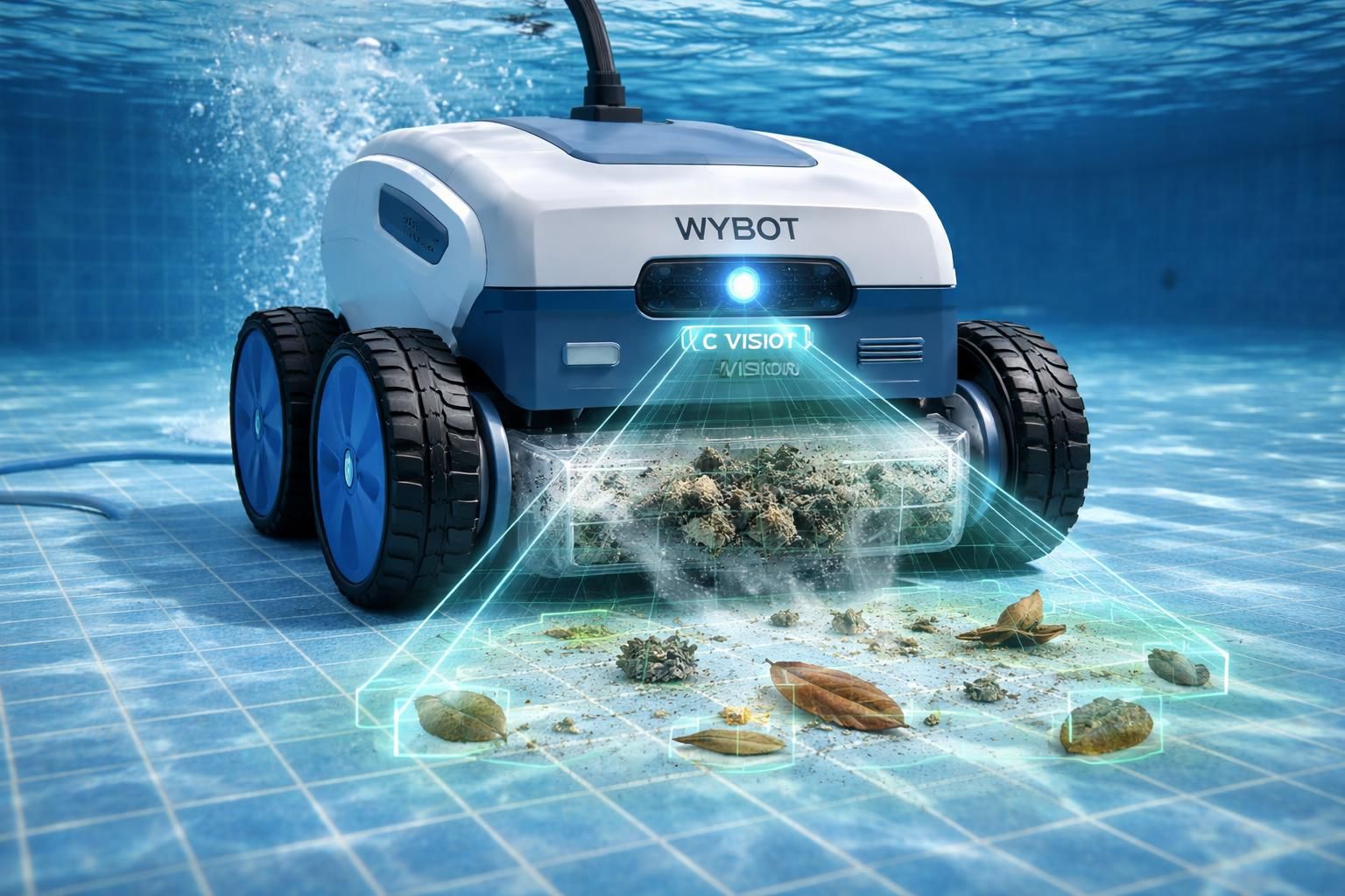découvrez les robots de piscine wybot, équipés d'une intelligence visuelle révolutionnaire vision pour un nettoyage performant et autonome de votre piscine.