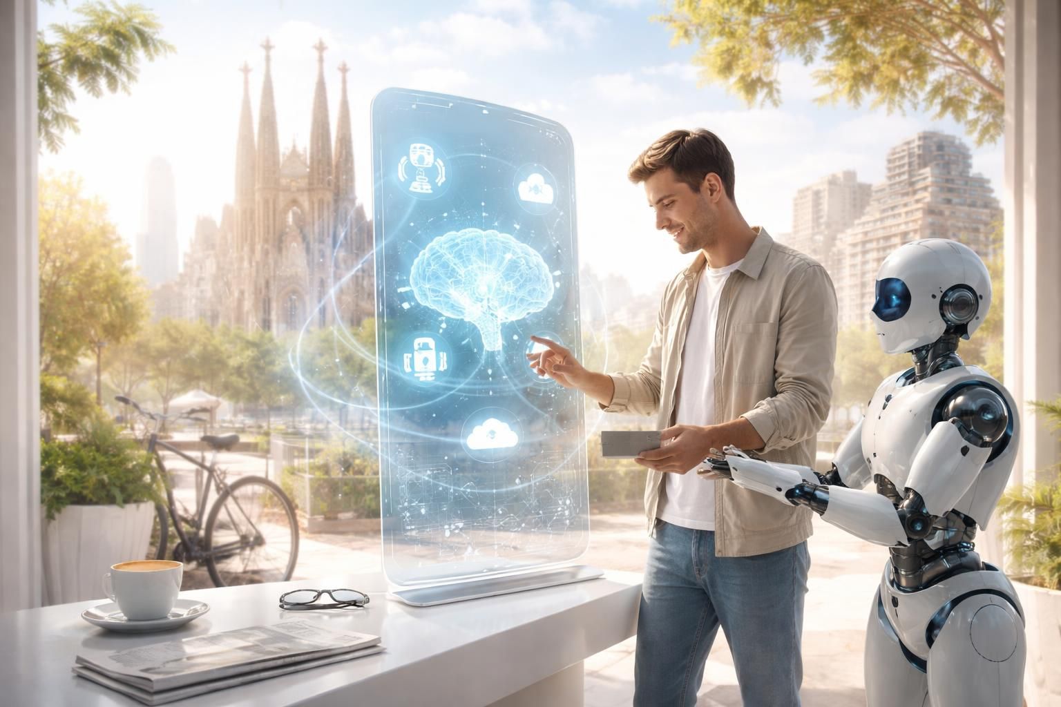 découvrez au salon mobile de barcelone comment l'intelligence artificielle révolutionne notre quotidien et explorez ses perspectives futures.