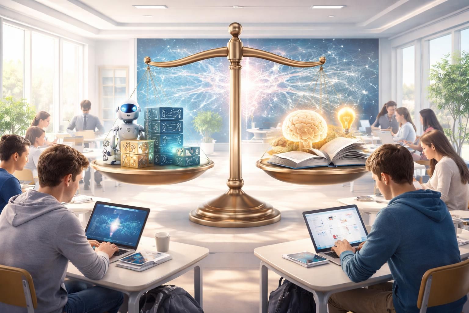 à villemandeur, les lycéens du durzy explorent et relèvent les défis liés à l'intelligence artificielle, entre apprentissage et innovation.