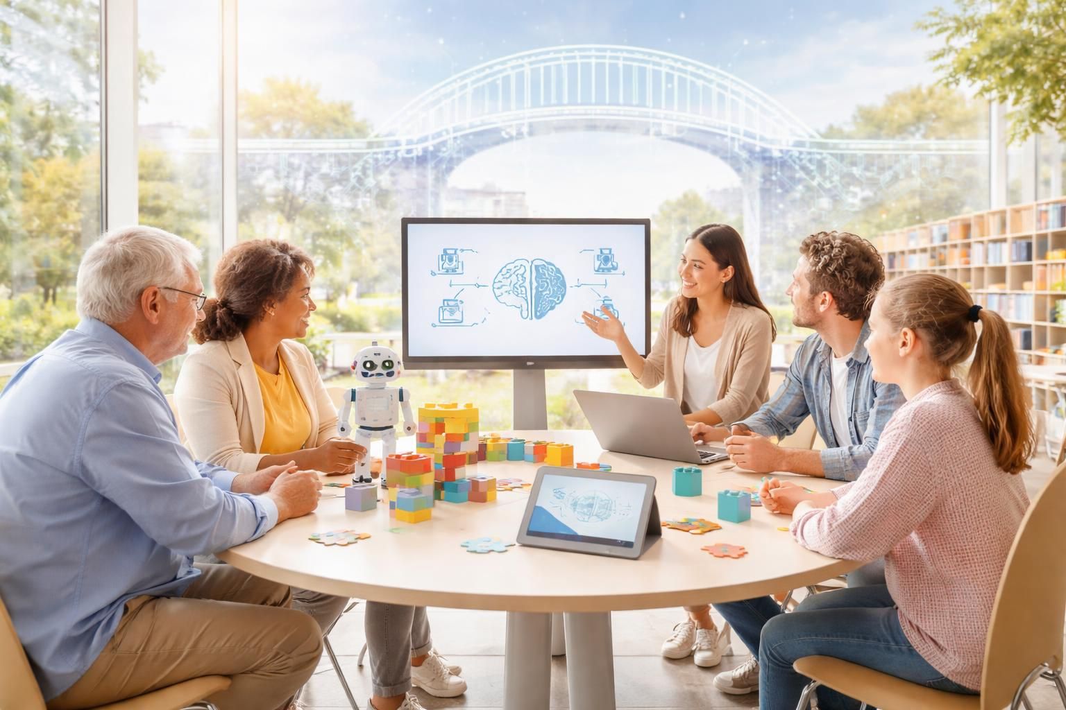 découvrez comment la médiathèque de saint-nazaire propose une formation ludique pour aider tous les publics à mieux comprendre l'intelligence artificielle et ses enjeux.