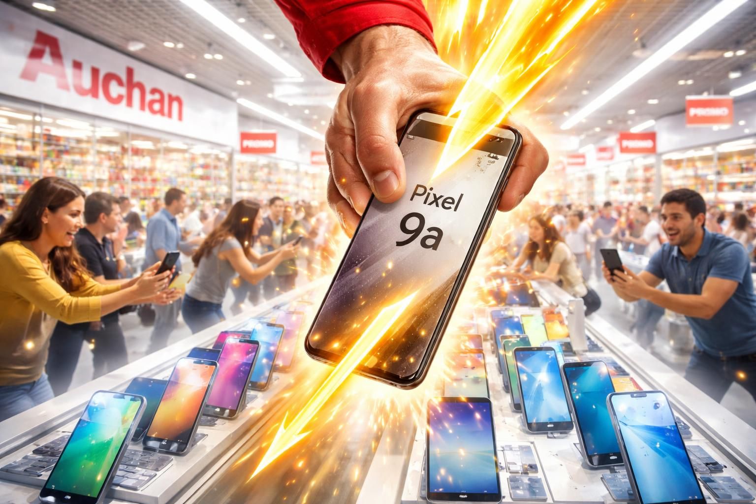 découvrez l'offre exceptionnelle d'auchan sur le google pixel 9a : prix en forte baisse et stocks qui s'enflamment. ne manquez pas cette opportunité unique !