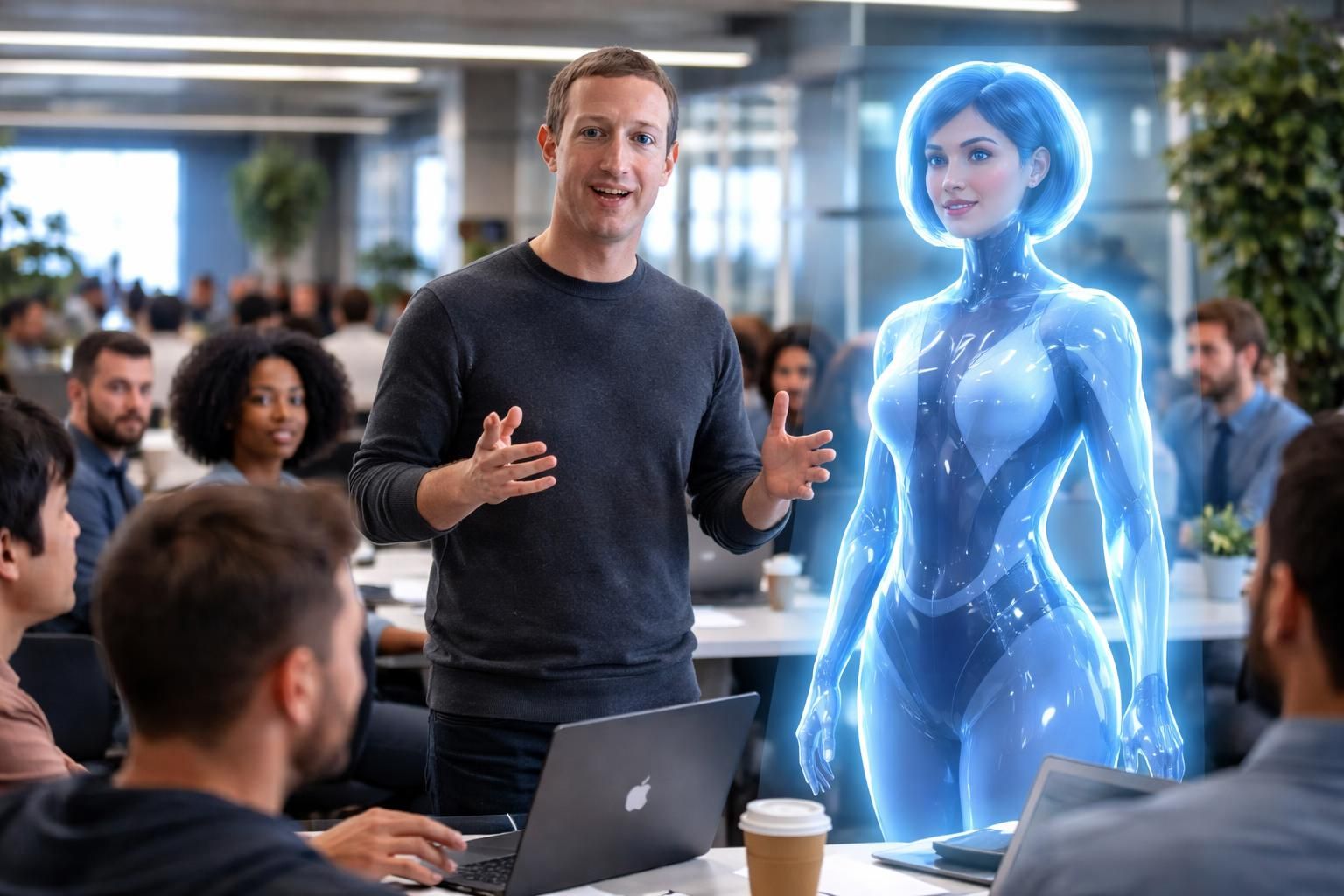 découvrez comment mark zuckerberg développe une intelligence artificielle à son image, posant la question 'bonjour patron, comment évalues-tu mon travail ?' et redéfinissant l'évaluation professionnelle grâce à l'ia.