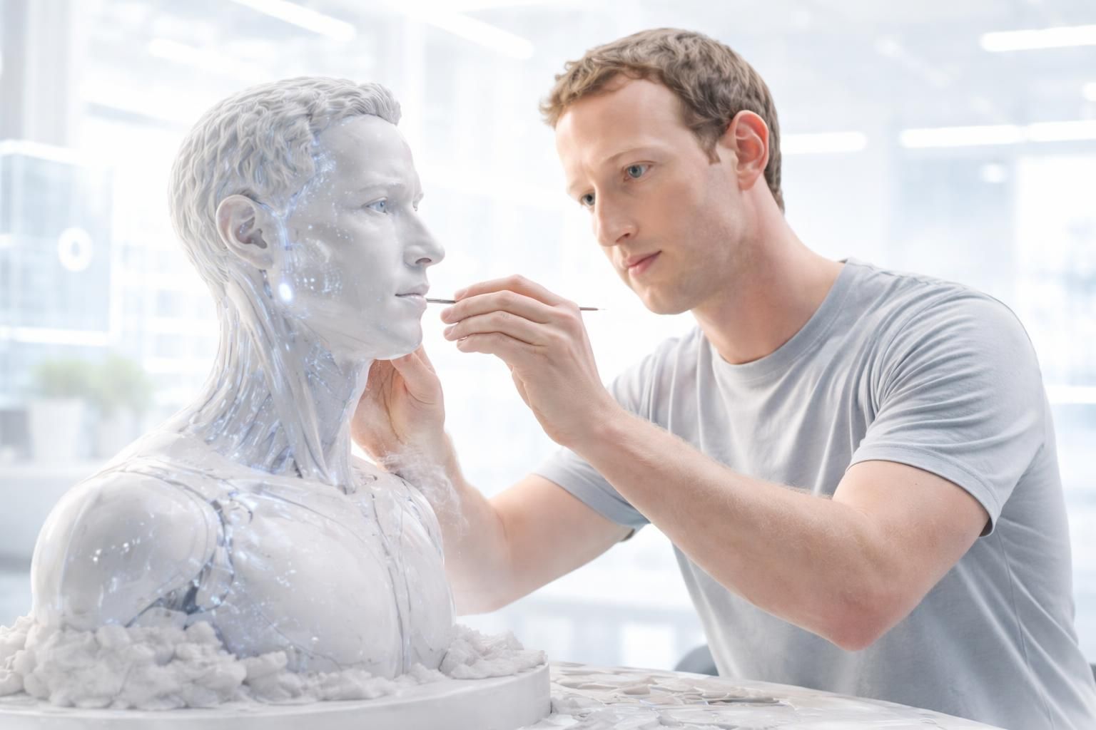 découvrez comment mark zuckerberg développe une intelligence artificielle à son image pour évaluer le travail, à travers le regard d'un patron moderne et innovant.