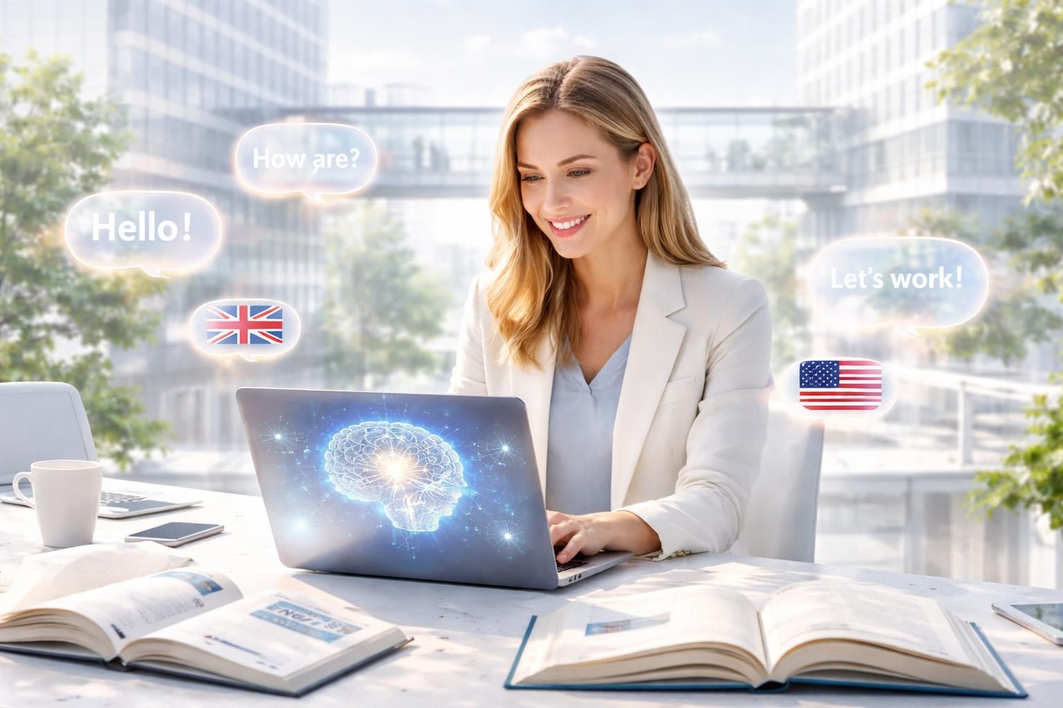 découvrez comment l'intelligence artificielle transforme le monde du travail et fait de la maîtrise de l'anglais une compétence essentielle dans la chronique économique.