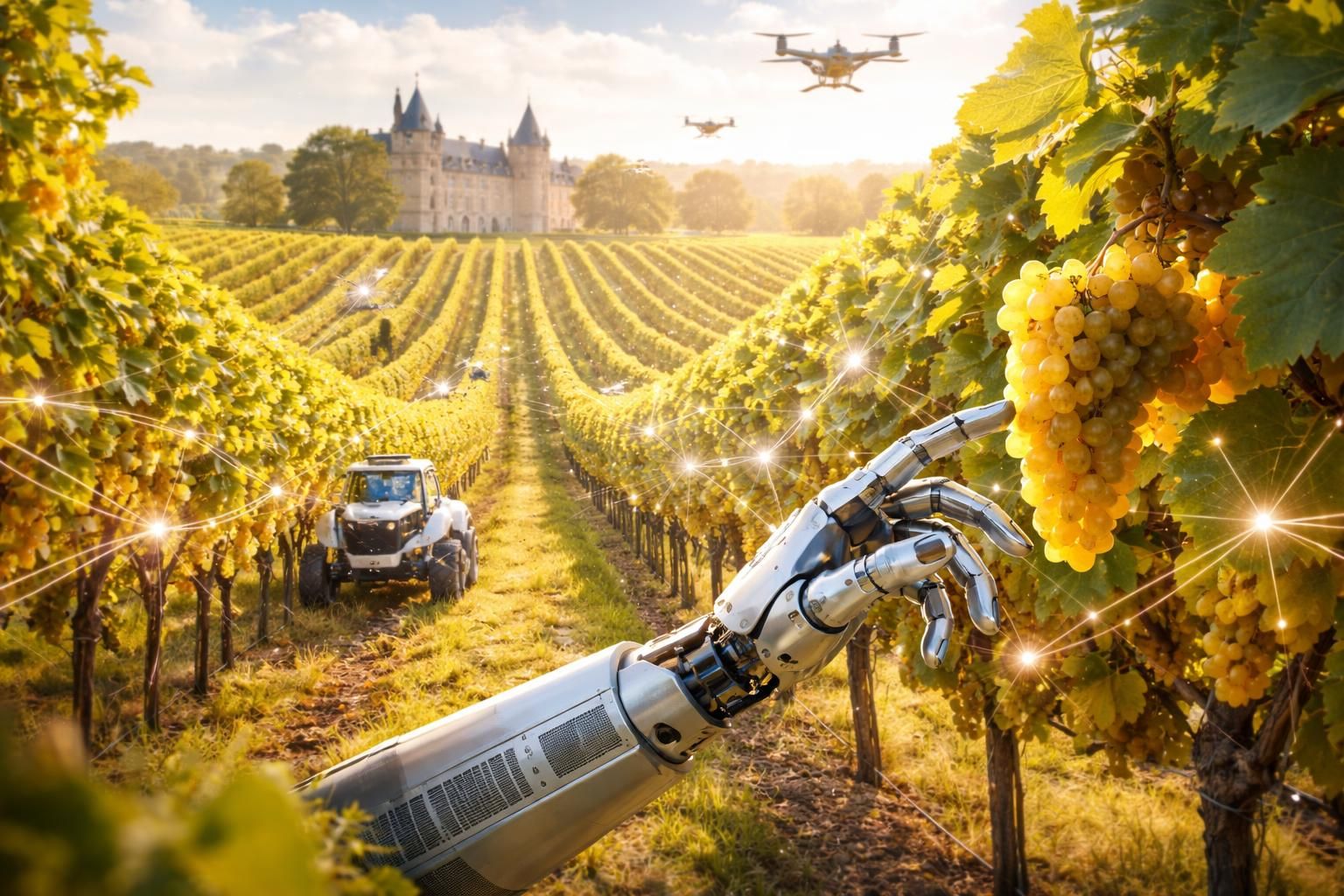 découvrez comment l'intelligence artificielle révolutionne la gestion et la production des vignobles du château pape clément, alliant tradition et innovation pour un vin d'exception.
