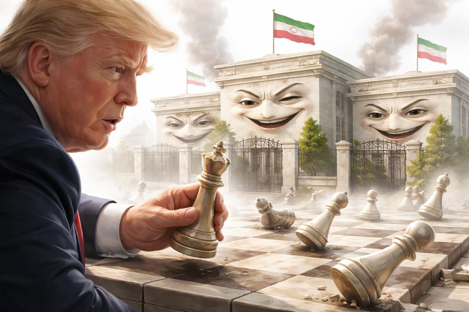 découvrez comment les ambassades iraniennes répondent avec ironie aux avertissements de donald trump dans le contexte du conflit au moyen-orient.