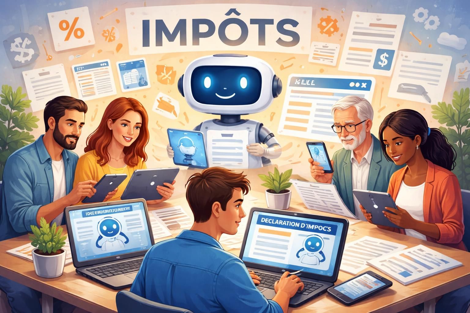 découvrez comment l'intelligence artificielle transforme la déclaration d'impôts 2026 : atouts, défis et précautions à prendre pour optimiser votre fiscalité en toute sérénité.