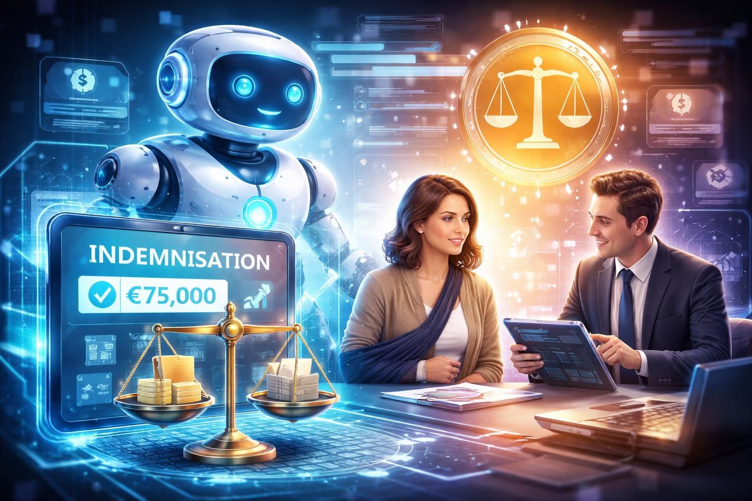 découvrez comment l'intelligence artificielle transforme l'indemnisation des victimes et la gestion des pensions alimentaires, révolutionnant ainsi le secteur judiciaire grâce à des processus plus rapides et efficaces.