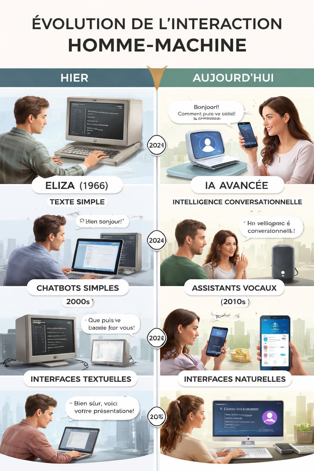 découvrez l'histoire d'eliza, le pionnier des agents conversationnels, qui célèbre ses 60 ans et a marqué le début de l'intelligence artificielle interactive.