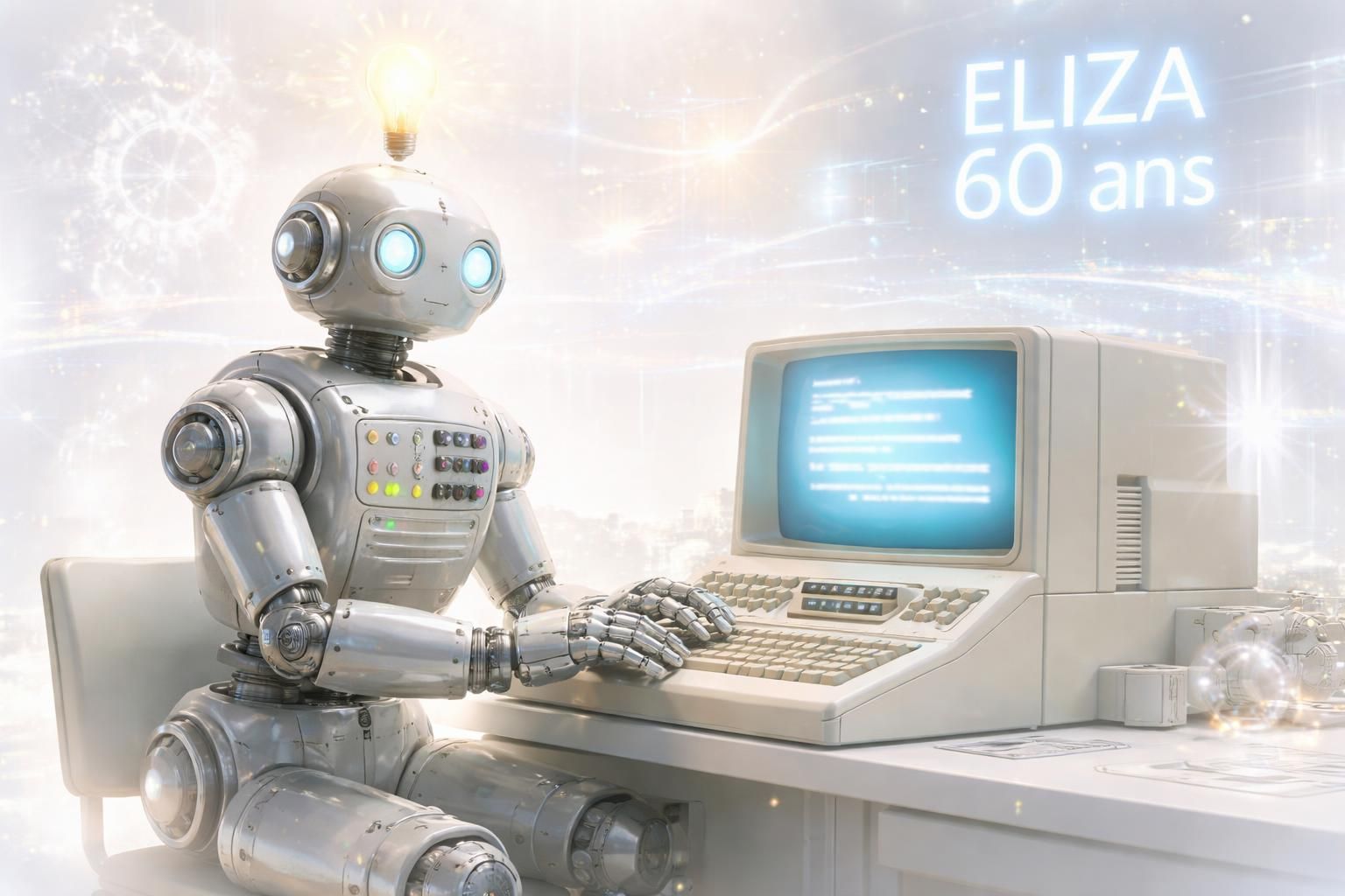 découvrez l'histoire d'eliza, le pionnier des agents conversationnels, qui célèbre ses 60 ans et a marqué le début de l'intelligence artificielle interactive.