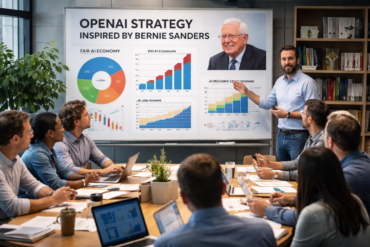 découvrez comment sam altman, figure clé de l'intelligence artificielle, s'inspire de la stratégie politique de bernie sanders, mêlant cynisme et pragmatisme pour façonner l'avenir technologique.