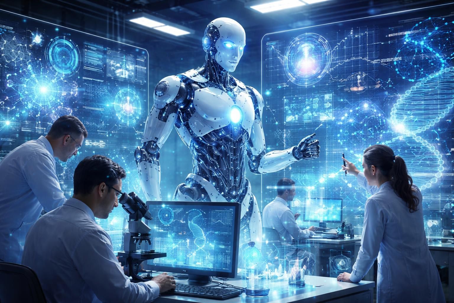 découvrez comment les intelligences artificielles révolutionnent la recherche scientifique en devenant de nouvelles pionnières des découvertes majeures.