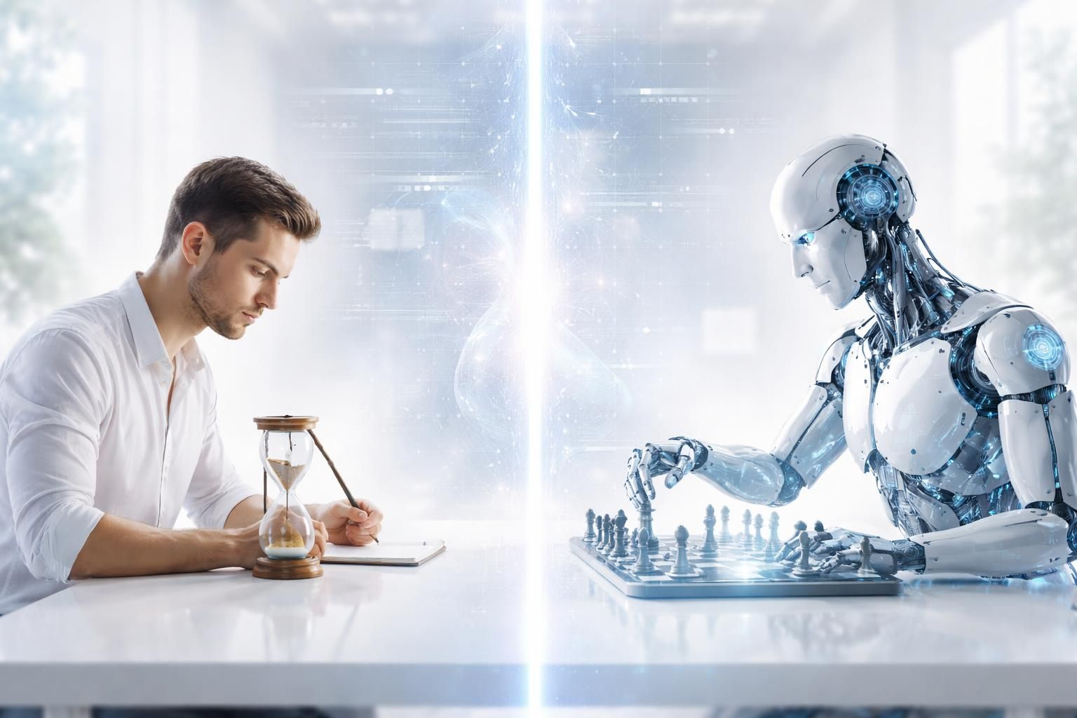 découvrez comment l'intelligence artificielle dépasse les capacités humaines dans certains domaines et explorez les limites actuelles de cette technologie révolutionnaire sur rtbf actus.