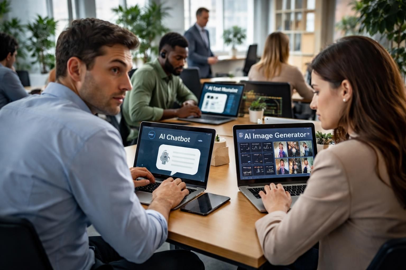 découvrez comment les entreprises utilisent secrètement l'intelligence artificielle au travail pour améliorer leur efficacité et prendre un avantage concurrentiel, malgré les défis éthiques et organisationnels.