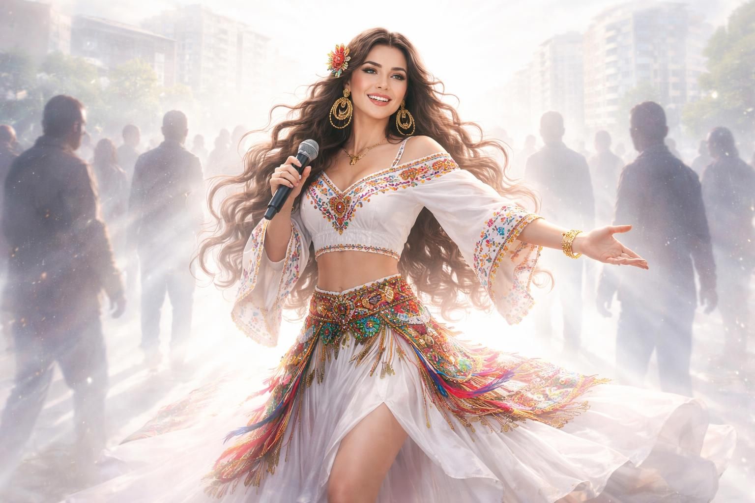 lolita cercel, chanteuse virtuelle, relance le débat sur le racisme anti-roms en roumanie en utilisant la musique pour sensibiliser et promouvoir l'inclusion.