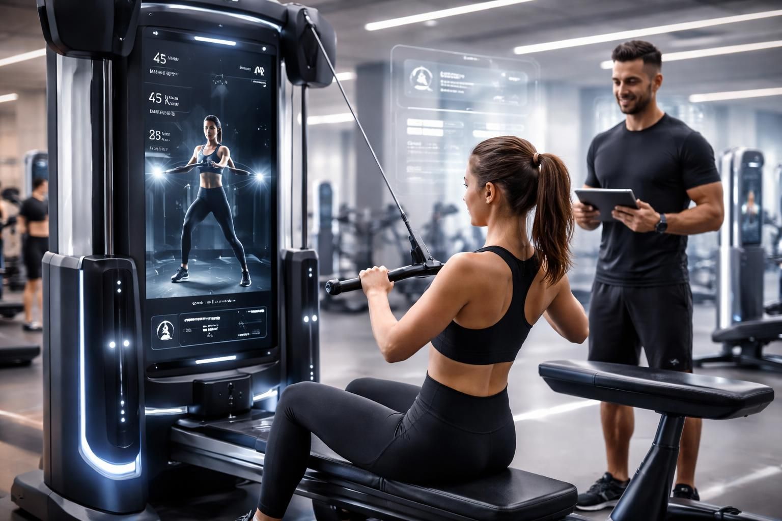 découvrez mon expérience unique dans une salle de sport innovante où l'intelligence artificielle crée des entraînements sur-mesure pour optimiser vos performances et atteindre vos objectifs plus rapidement.